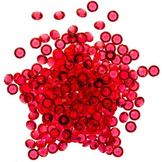 Greensen 1000 Pcs 4,5 Mm Cristaux Acrylique Diamants, Perles Acryliques