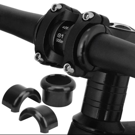 Adaptateur Potence Vélo 25.4mm à 28.6mm - Réducteur Guidon Aluminium - Conversion Fourche