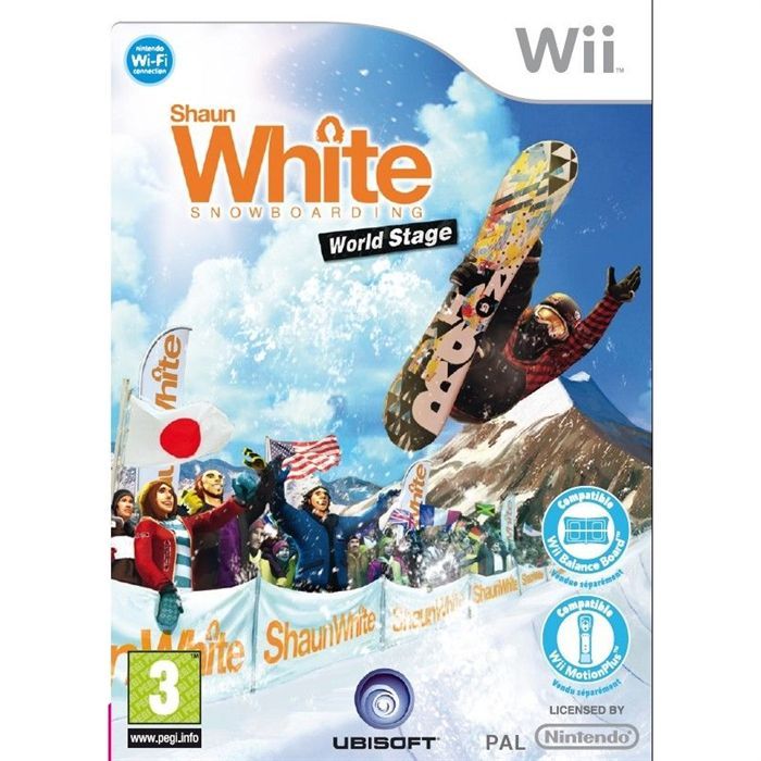 SHAUN WHITE SNOWBOARDING WORLD STAGE / jeu console