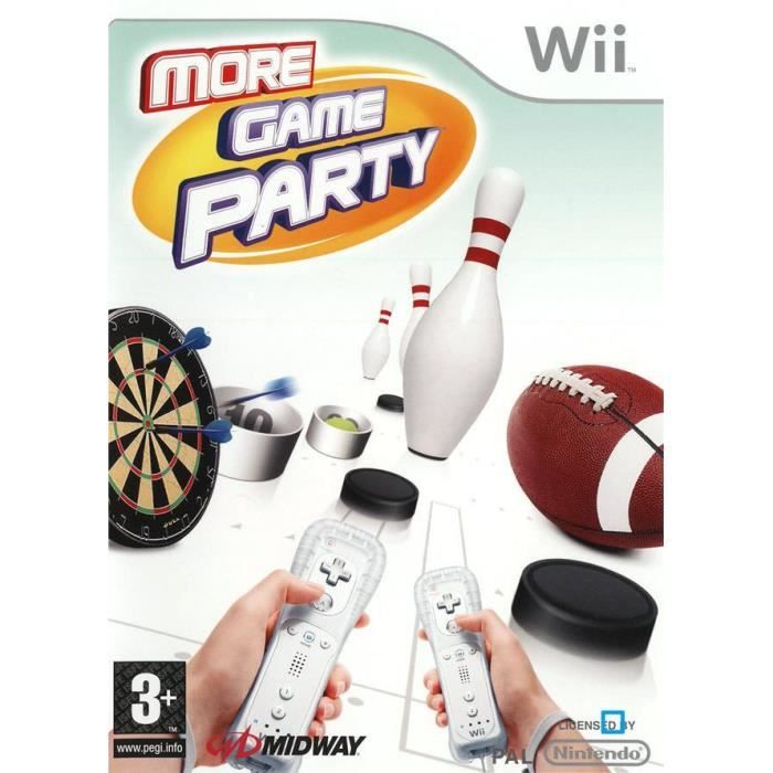 More Game Party / Jeu Pour Console Nintendo Wii
