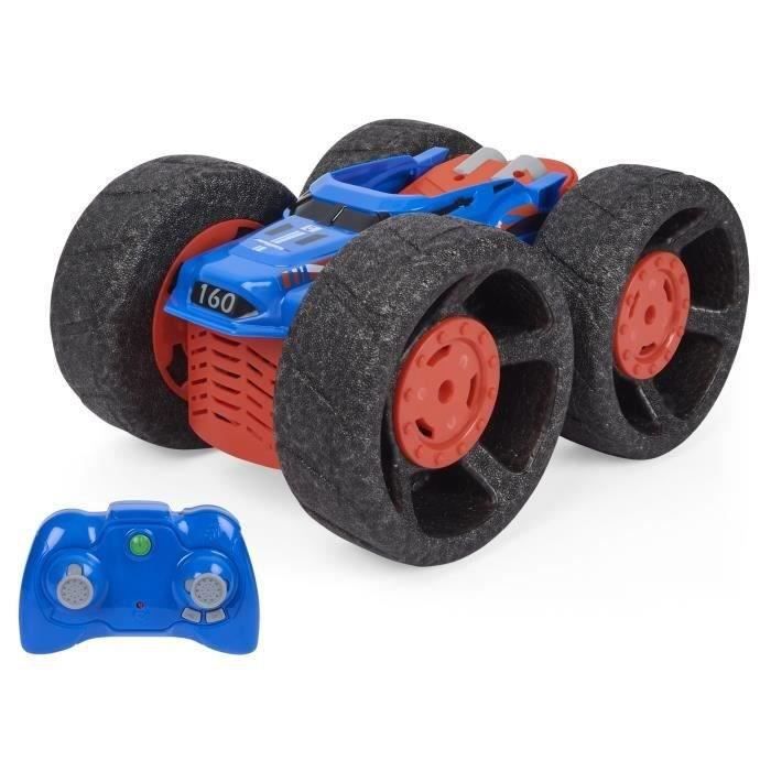 AIR HOGS - JUMP FURY RC - 6060398 - Voiture télécommandée tout-terrain et rechargeable - Saute et fais des figurines à 360° -2,4 GHz