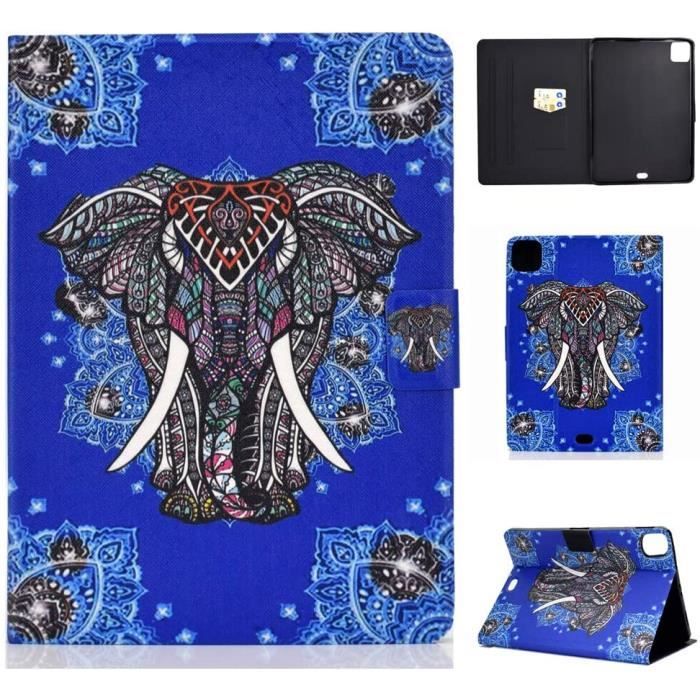 Étui pour Apple iPad Air 2020 (4th Generation) (10,9 Pouces) PU Cuir Poche Étui Flip Coque Protection avec Veille/Sommeil Housse