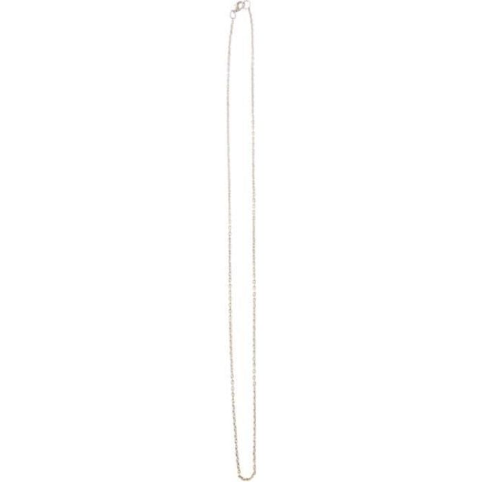 Chaîne petite maille argent ø2mm - Graine créative Argenté