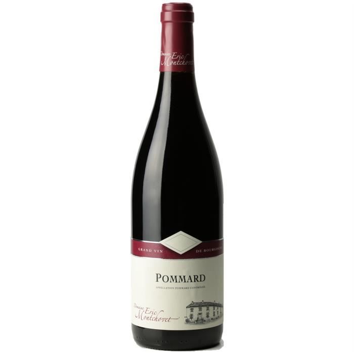 Pommard Rouge 2016 - 75cl - Domaine Eric Montchovet - Vin AOC Rouge de Bourgogne - Cépages Pinot Noir, Selection Bourgogne