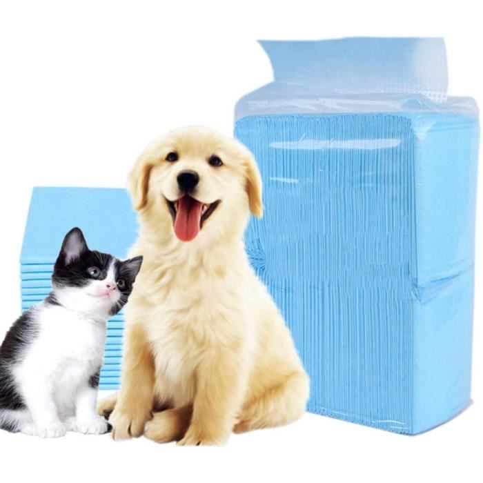 promworld Tapis Éducateur Chiot,Tapis d'entraînement pour l'hygiène des Animaux-M - 45 * 60cm - 50pcs,Apprentissage Propreté Ta A277