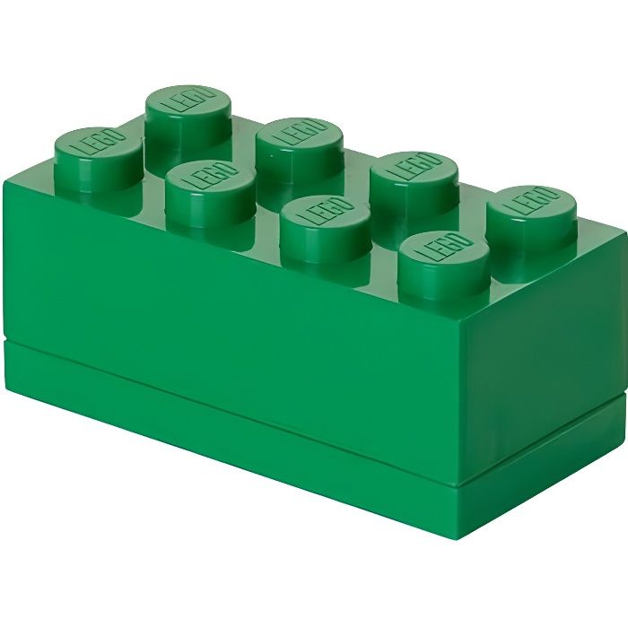 LEGO Mini boite de rangement - 40121734 - Empilable - Vert