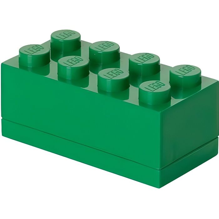 LEGO Mini boite de rangement - 40121734 - Empilable - Vert