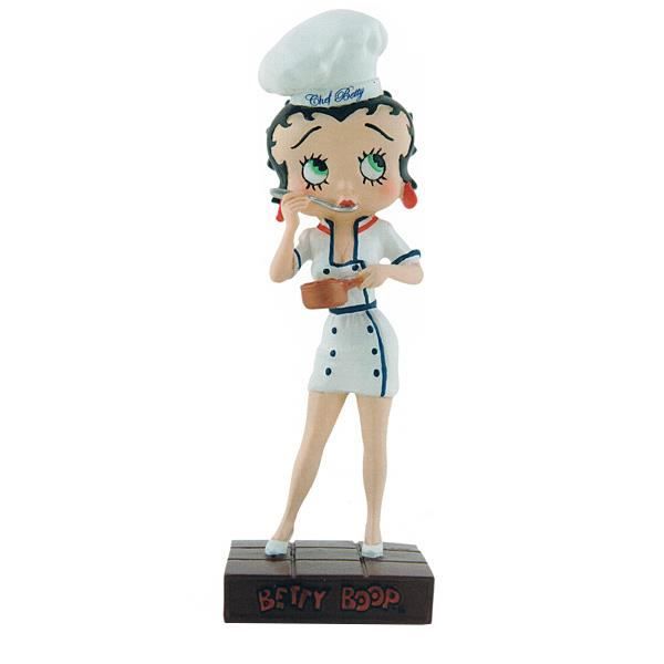 Figurine Betty Boop Chef cuisinier - Collection N 25