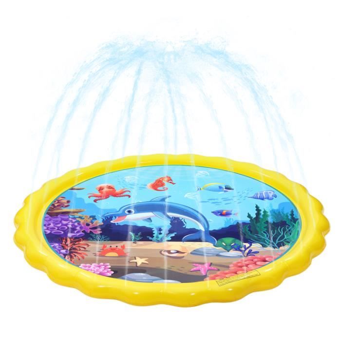 TOYVIAN TAPIS DE JEU EAU PAD JOUANT JET JOUET POUR PISCINE EXTIRIEURE set accessoires salle de bain accessoire salle de bain