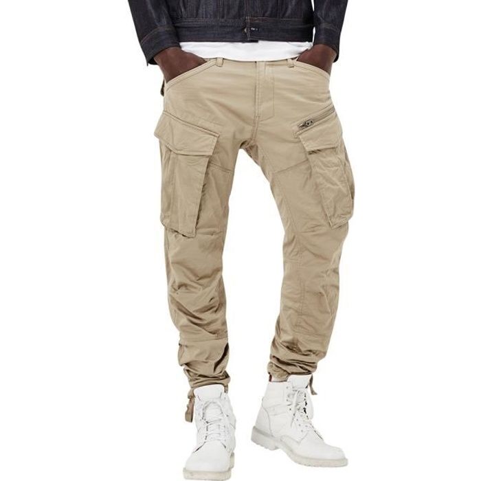 G-Star Homme Zip Tapered Rovic 3D Cargos, Marron