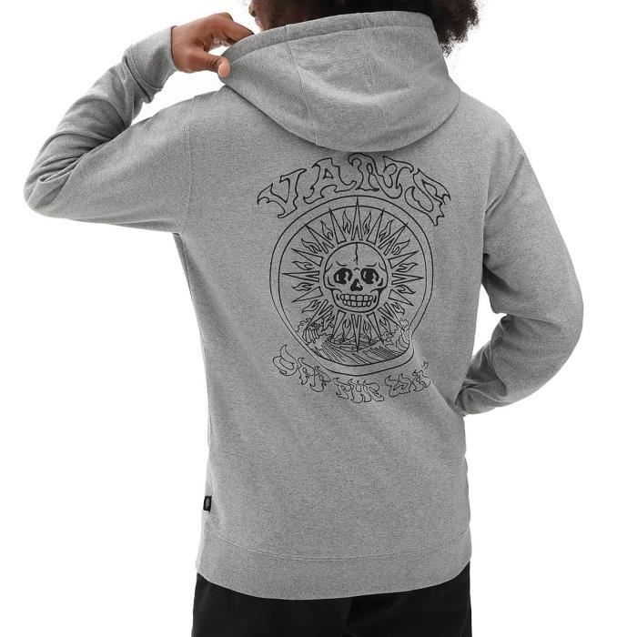 Vans Sweat à Capuche pour Homme El Sole Gris VN0A5E9G02F