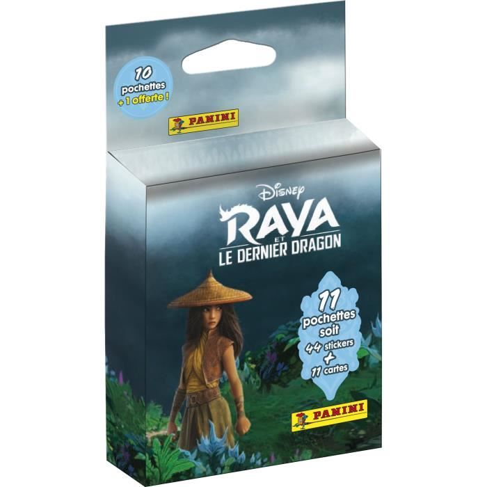 Raya et le dernier dragon - Eco blister de 11 pochettes - Cartes à collectionner - Panini
