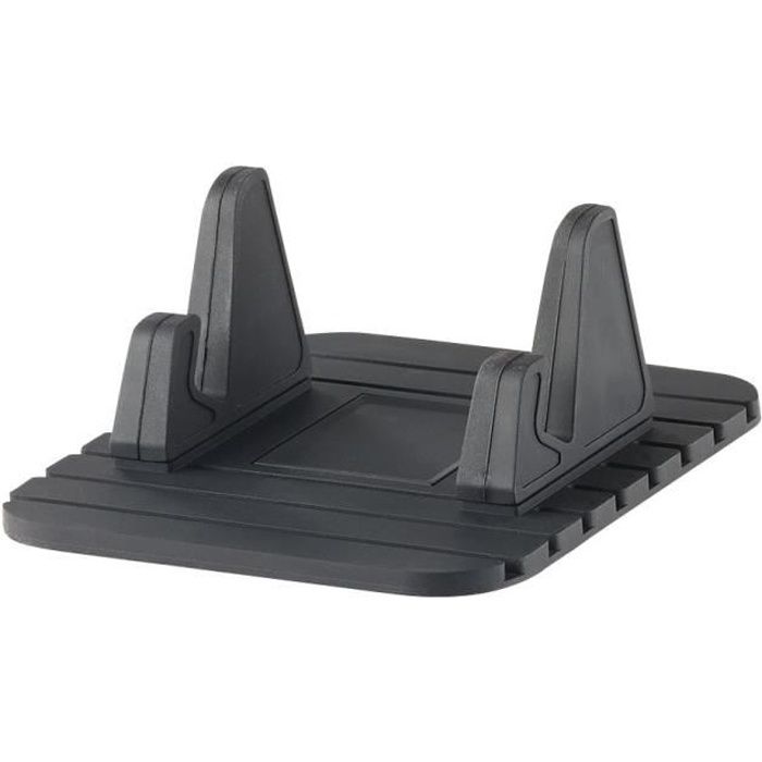 Support smartphone pour voiture avec tapis antidérapant pour tableau de bord