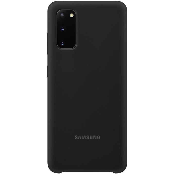Coque Silicone S20 Noir