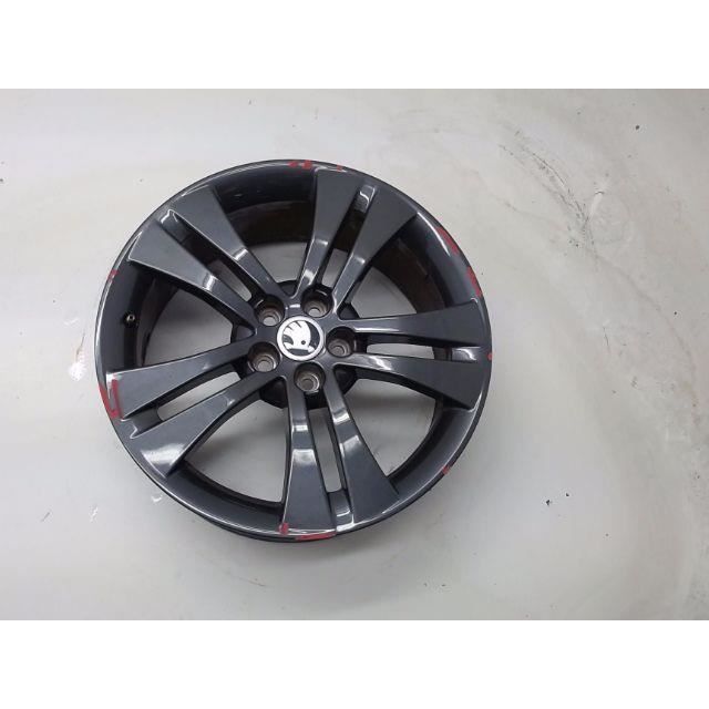 PIECES AUTO D'OCCASION - 5J0601025HAFL8 - JANTES - JANTE ALUMINIUM SKODA FABIA 2007- - E1-358619