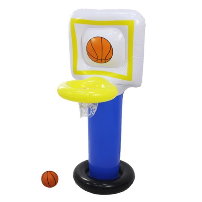 1 pc jouet gonflable Portable PVC dessin animé sport panier de basket-ball support de pour jardin en plein air TRAMPOLINE