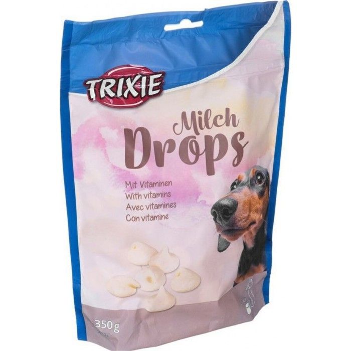 TRIXIE Pastilles Drops au lait - Pour chien - 350g