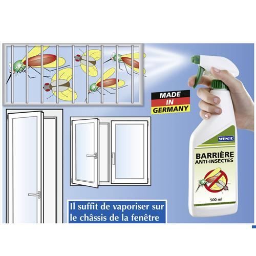 Répulsif anti-insectes - 500 mL