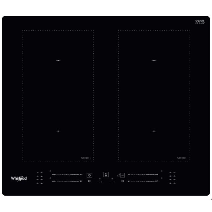 Table de cuisson à induction 4 foyers Whirlpool WLS1360NE TU Unique