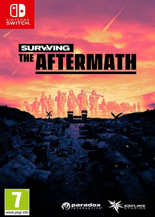 Jeu Vidéo Surviving the Aftermath Nintendo Switch Edition Day One Jouable en Français Cartouche