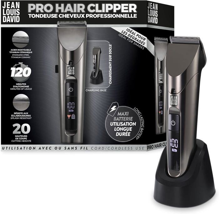 Pro Hair ClipperTondeuse Sans Fil Professionnelle pour Cheveux20 — free download