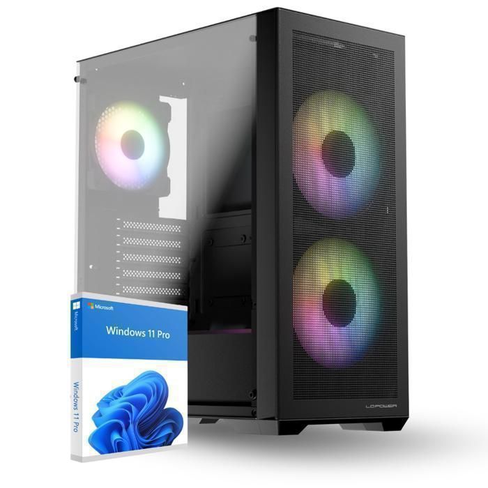 EzyPC Essential - Gaming PC - AMD Ryzen 5 5500 - AMD Radeon™ RX 7600 8 ...
