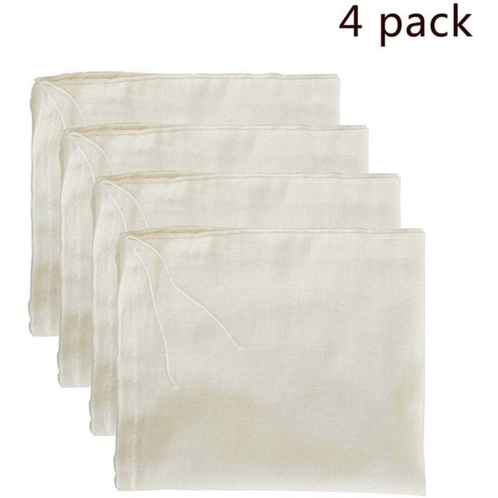 Sac filtrant en tissu filtrant rutilisable 100 coton naturel Odipie ...