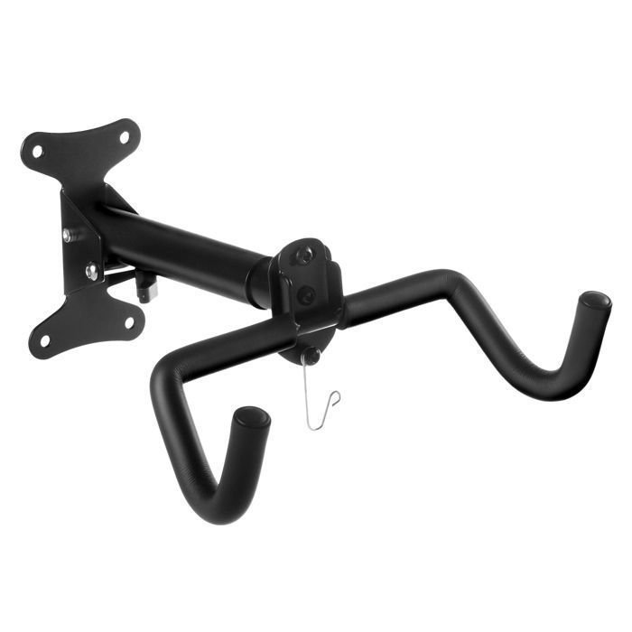Maclean - Support mural pour vélo horizontal en acier charge max. 30 kg MC-484