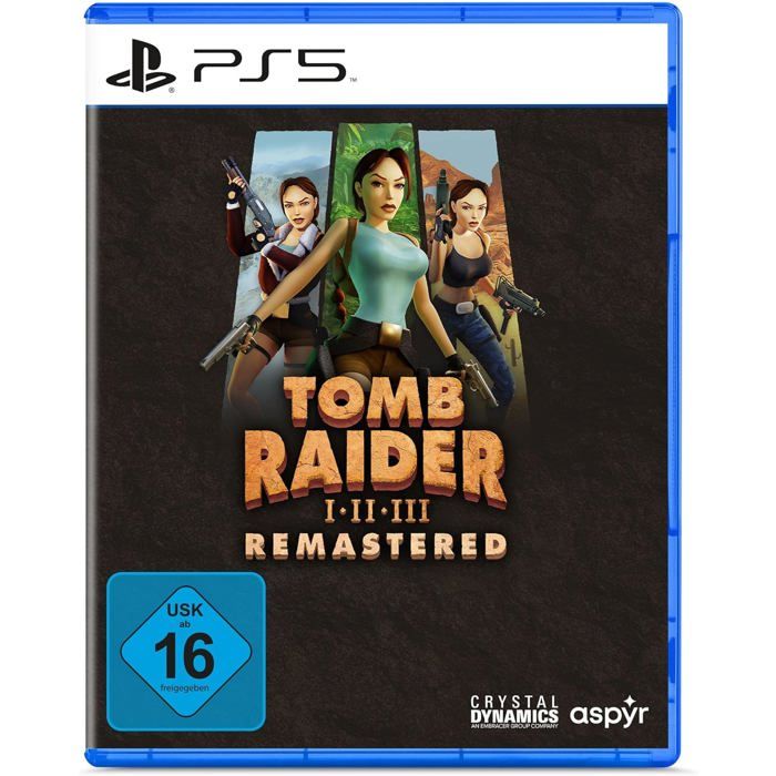 Tomb Raider 1 3 Remastered Starring Lara Croft PS5