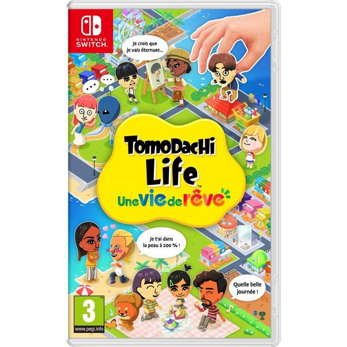 Tomodachi Life: Living the Dream Switch Standard Multilingue Switch - vue 2