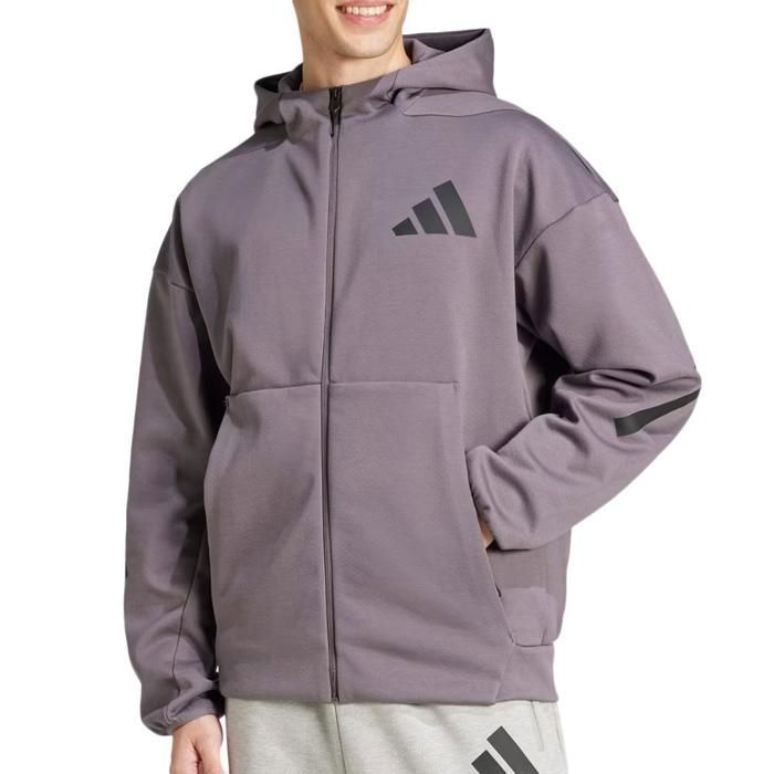 Veste Zippée Mauve Homme Adidas Z.N.E.