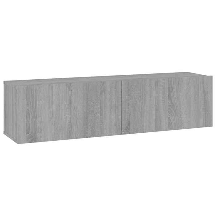 VENTE-FLASH Armoire murale TV Sonoma gris 120x30x30 cm - Bois dingénierie(15591815100)VIDAXL