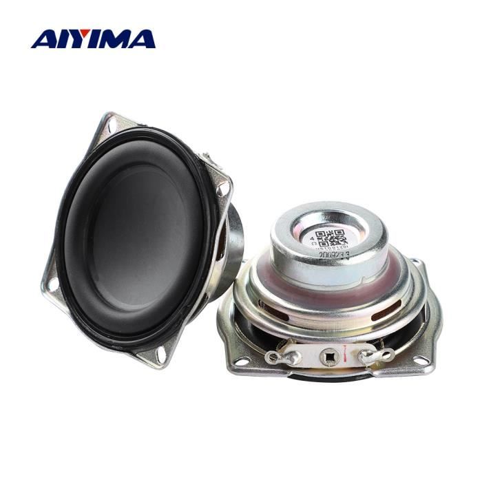 A AIYIMA 2 Pi ces 1 5 Pouces Pleine Fr quence Haut parleur tanche 