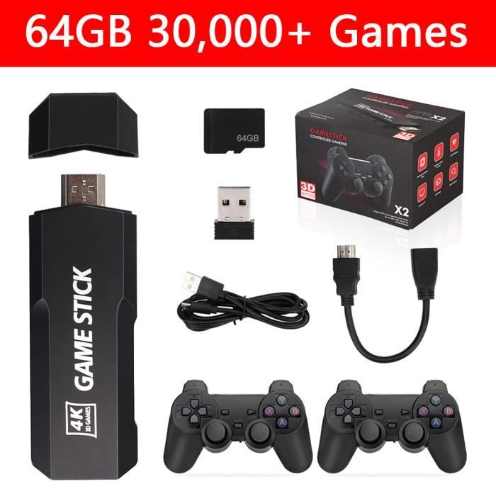 Console Rétro X2 PRO – 65000+ Jeux Intégrés, Sortie 4K, Triple Système – Pour Retrouver Vos Jeux Arcade En Famille