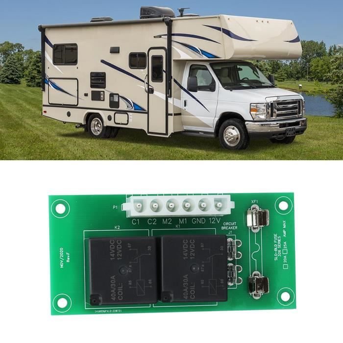 Akozon Slide Out Relay Control Board Carte de Commande de Relais