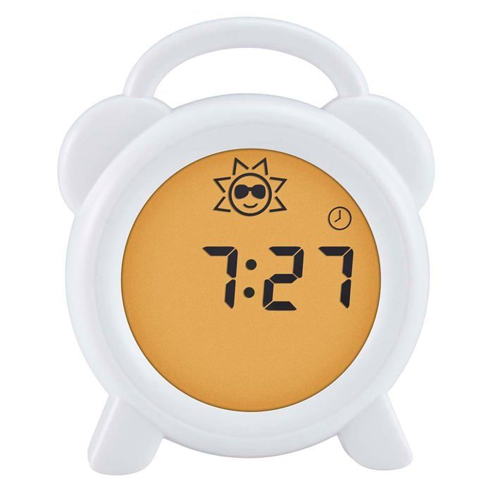 Alecto BC-100 - Réveil pédagogique et veilleuse blanc
