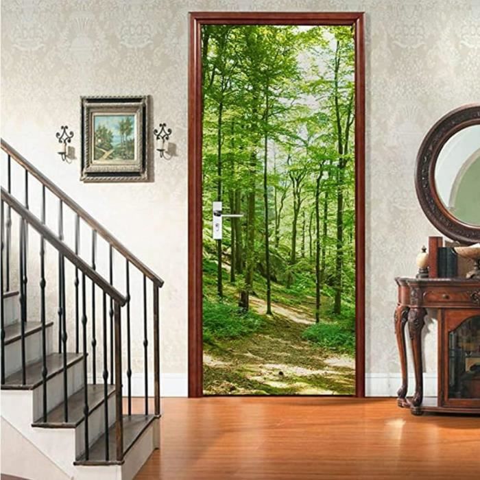 ESCALIER STICKER MURAL PORTE TROMPE OEIL ¤ST-01SP¤ 4 DIMENSIONS MAT/ BRILLANT ESCALIER STICKER MURAL PORTE TROMPE OEIL ¤ST-01SP¤ 4 DIMENSIONS MAT/ BRILLANT