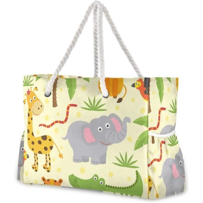 Sac à Main Vintage Fait Main En Noix De Coco - Pérou - Motifs Hiboux, Lune, étoiles
