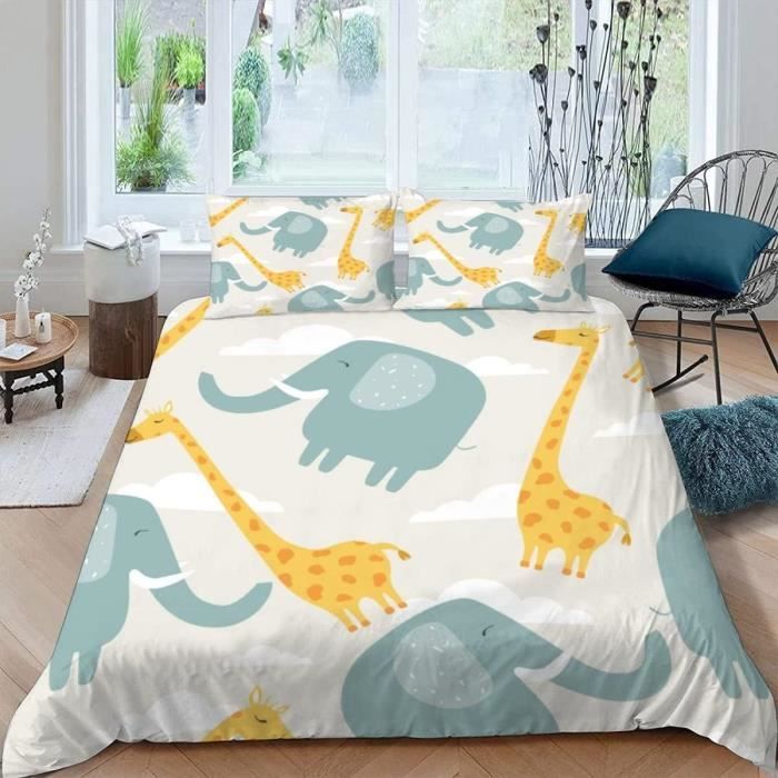 Housse De Couette Girafe