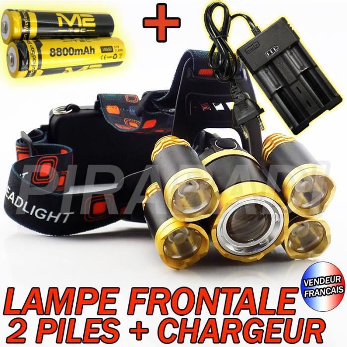SWAT POLICE 1000M LAMPE TORCHE FRONTALE 9000 LUMENS LED FLASHLIGHT ACCESSOIRES 