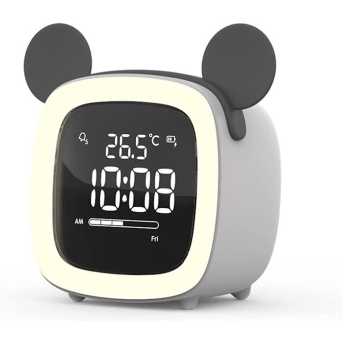 Montre Réveil Vibrante Lumiu00e8re De Ru00e9veil Avec Plusieurs