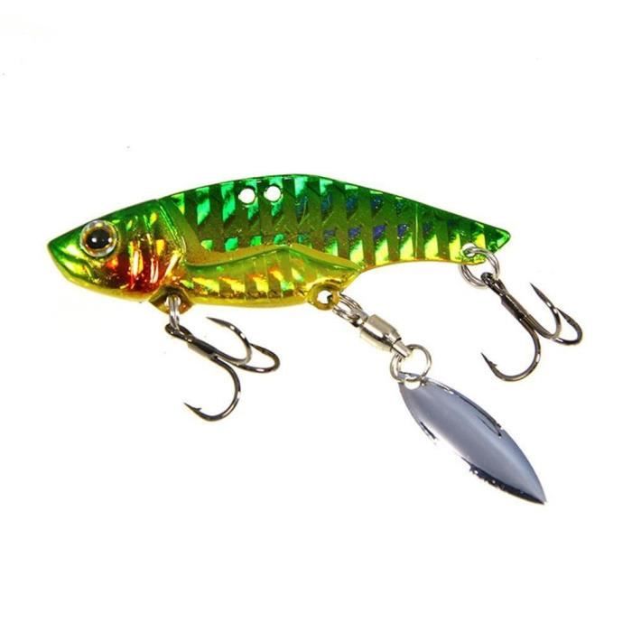 10 Cuillères De Pêche Métal Pailletées Avec Plume – 7g à 21g (neuves)