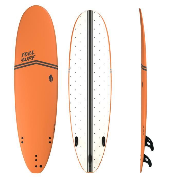 Planche de surf en mousse 7' FEEL SURF - 7’0 x 22 x 3 3-16 - 56.21L