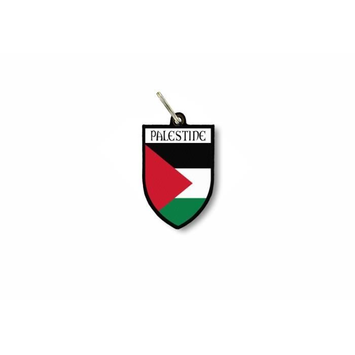 Porte cles clefs cle drapeau collection blason drapeau palestine palestinien