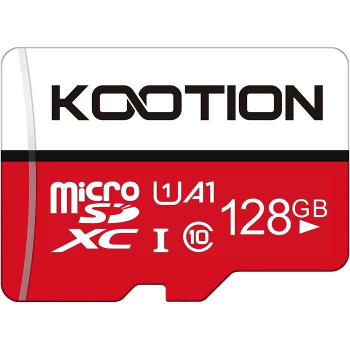 Carte Mémoire SanDisk Ultra 128 Go SDXC – Parfaite Pour Vidéo Full HD, Rapide Et Increvable