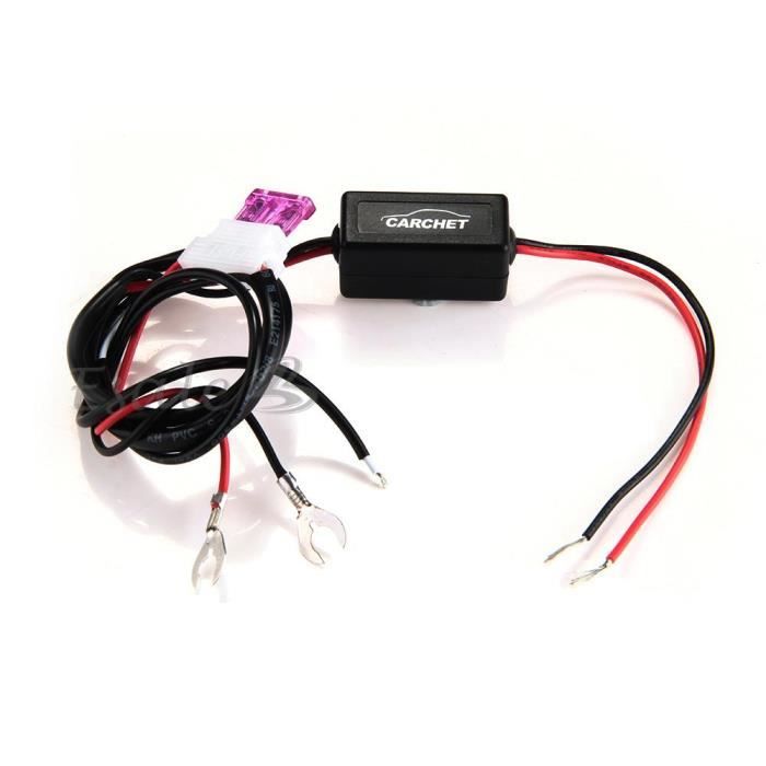 CARCHET Relais Harnais Contrôle Automatique ON/OFF LED Feu de Jour Voiture DC12V CARCHET Relais Harnais Contrôle Automatique ON/OFF LED Feu de Jour Voiture DC12V