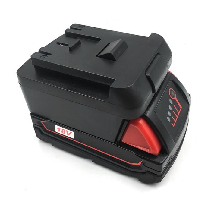 Adaptateur dOutil Électrique pour Milwaukee 18V Convertisseur de Batterie Li-Ion à pour BOSCH avec Chargement-NIM