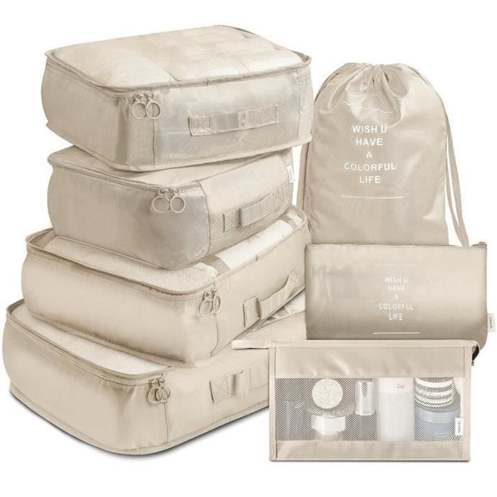 LAAT Set de 3 Sacs Ditty Voyages Légers Sac de Cordon pour Bagages et Activité de Plein Air Mixed-L/M/S, 5 Couleurs en Option 