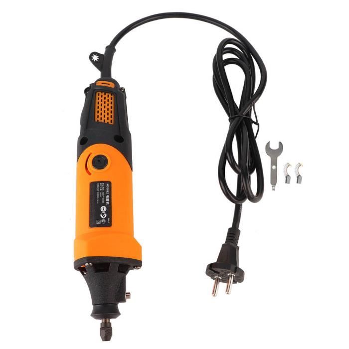 Meuleuse Électrique 400W 220V - Vitesse Variable 6 Positions - Capacité 0.6-6.5 Mm - Pour Gravure, Meulage, Polissage - Prise UE