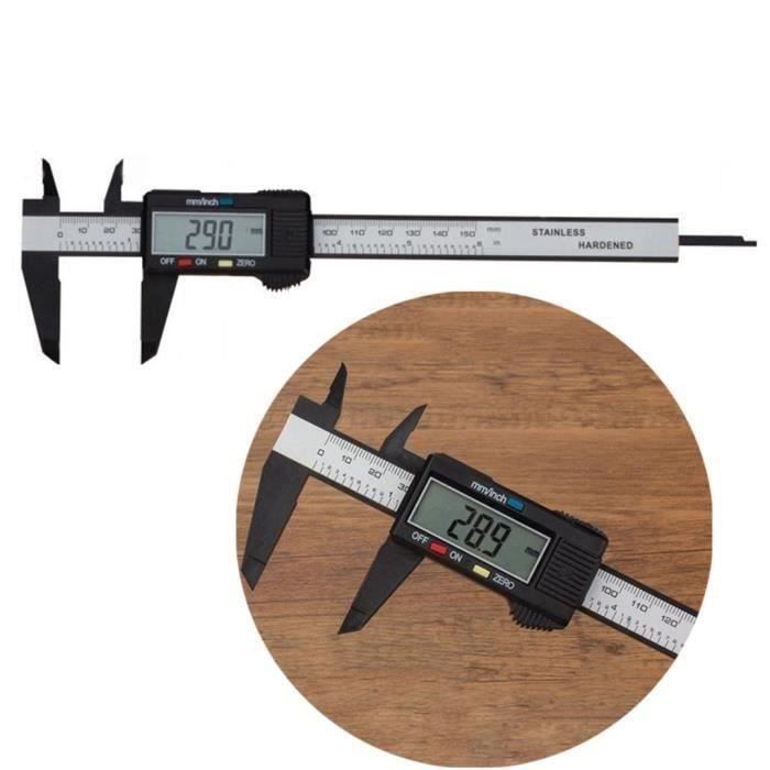 MICROMETRE,open type--Pied à coulisse en acier inoxydable, outil de